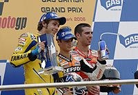 Rossi sensationell 2. in Donington