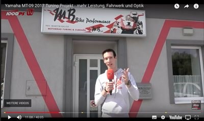 1000PS.at Video zum MT-09 Umbau: 20 Minuten bei MB Bike Performance!