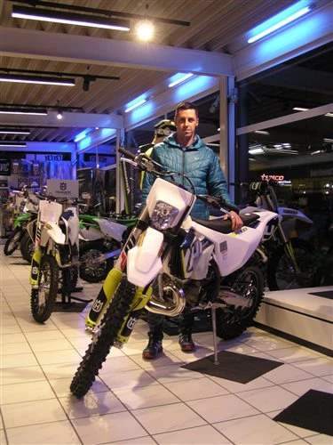 Neue Husqvarna Motorräder übergeben! Bild 2: Neue Husqvarna Motorräder übergeben!