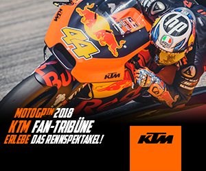 KTM Moto GP Package 2018 
!!! Ab Dezember können bei uns wieder KTM Fan Packages für die Moto GP Saison 2018 vorbestellt werden !!!
Dieses Jahr beste ... Weiter >>