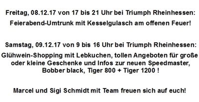 Die Weihnachtsmarkt-Alternative für Biker!