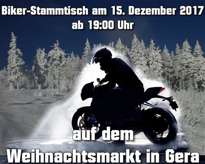 Biker-Stammtisch in Gera