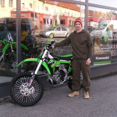 MX - Rückkehrer  holt seine neue KX 250 F  ab!