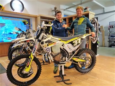 ÜBERGABE HUSQVARNA TE300i mbRACING/Rockstar Edt.