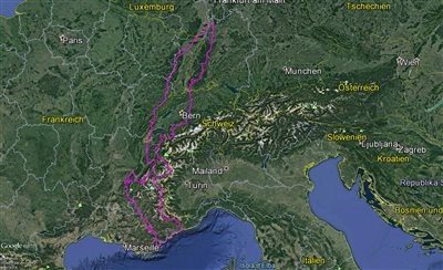 Mit der NC 750 XD über die Alpen – „Toure de France“ - Bild 7