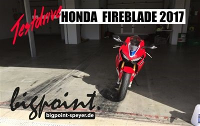 Big Point testet die Fireblade 2017 in Spanien