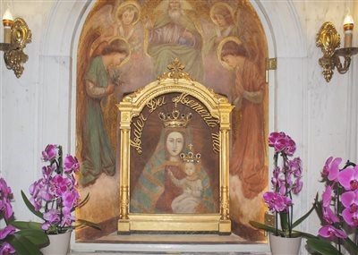 SCHUTZPATRONIN der MOTORRADFAHRER