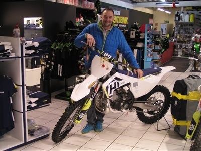 Husqvarna TC 250/2018 übergeben!