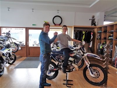 ÜBERGABE HUSQVARNA TE300i mbRACING - Edt.