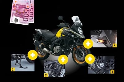 SUZUKI V-STROM 650XT GUTSCHEIN-AKTION