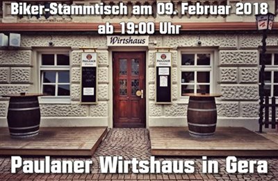 Biker-Stammtisch in Gera