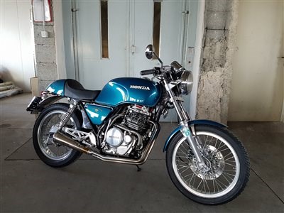 Honda GB500 nach komplett Restauration!!