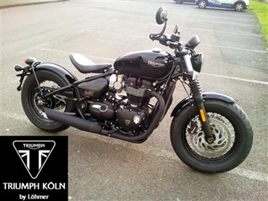 Bonneville Bobber Black ab sofort lieferbar Bild 1: Bonneville Bobber Black ab sofort lieferbar
