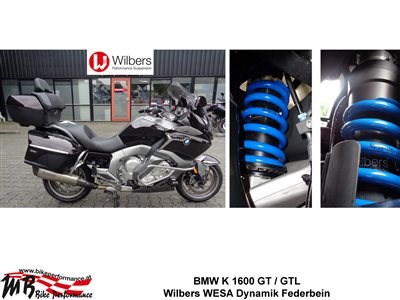 BMW K1600 GT/GTL: Wilbers WESA Dynamic Fahrwerk