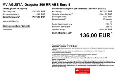 Das A.T.T.-Team bietet Ihnen ein paar MV Agusta`s  zu Top Preisen zum Saisonstart! - Bild 6