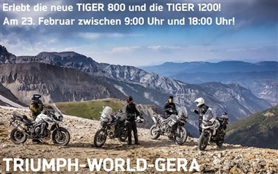 Die neue TIGER 800 und TIGER 1200 - LIVE