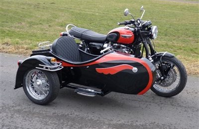 Triumph Bonneville T120 Gespann