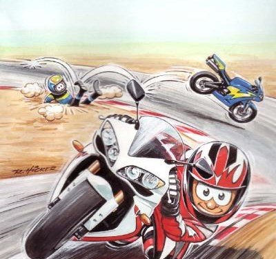 Neues humoristisches Buch über die Bikerszene: "Gott schütze die Biker"