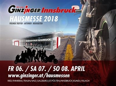 Ginzinger Hausmesse Innsbruck 06. bis 08. April