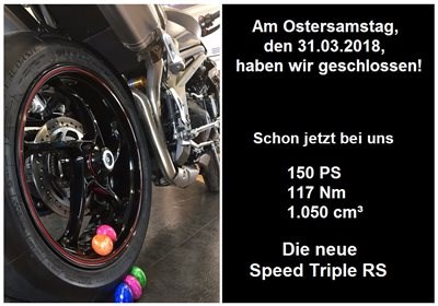 Am Ostersamstag haben wir geschlossen