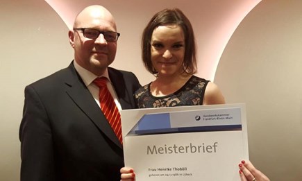 Jetzt hochamtlich: mit Meistertitel