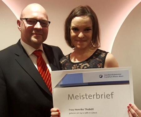 Jetzt hochamtlich: mit Meistertitel