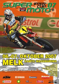 Letzter Lauf Supermoto Intercup Melk