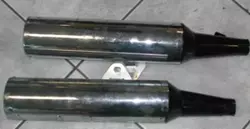 Kawasaki GPZ 500 S Endtopf links Kawasaki GPZ 500 S Endtopf links