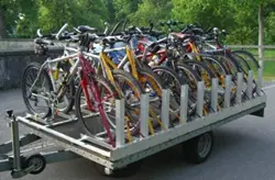 Radanhänger / Anhängerverleih für 10 Räder Radanhänger / Anhängerverleih für 10 Räder