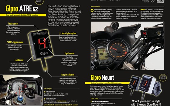 Ganganzeige GIpro Atre G2 - Bild 2