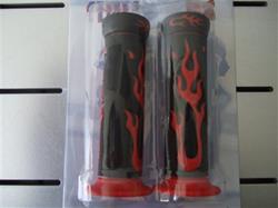 Griff roten Flammen-Design