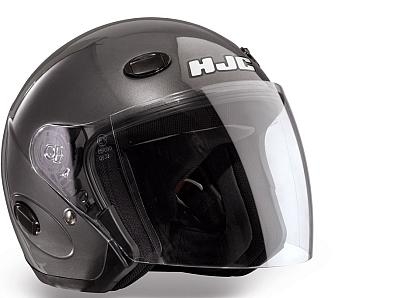 HJC Helm CL-33N METALLIC dsilber um 89 