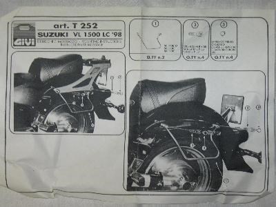 VL1500 Intruder Satteltaschenhalter - Bild 3