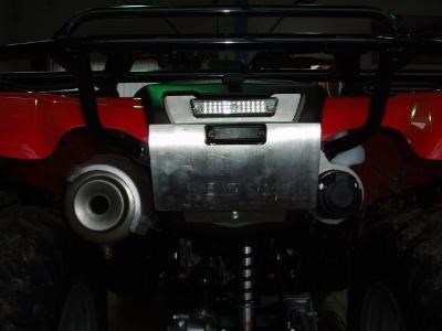 Kennzeichenhalter  Honda TRX 420 - Bild 3