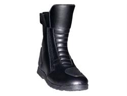 Motorradstiefel schwarz