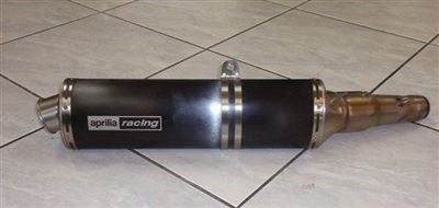 Aprilia RSV 1000 Tuono Auspuffendtopf rechts original - Bild 1 Aprilia RSV 1000 Tuono Auspuffendtopf rechts original - Bild 1