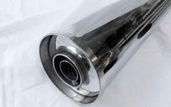 Eagle-Megaphone Komplettanlage V2A mit ABE für GSX 750 S Katana und GSX 1100 S Katana - Bild 3 Eagle-Megaphone Komplettanlage V2A mit ABE für GSX 750 S Katana und GSX 1100 S Katana - Bild 3