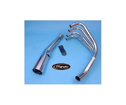 MARVING-MASTER-4-1 Auspuffanlage aus verchromtem Stahl, für alle Z 650 B/C/D/SR/F, ohne TÜV-Gutachten!