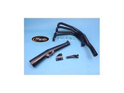 MARVING-MASTER-4-1 Auspuffanlage aus schwarzverchromtem Stahl, für Z 1000 R, Z 1100 GP I-II und GPZ 1100 B1/B2 `82-`82, ohne TÜV-Gutachten!