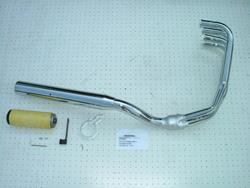 MARVING-RACING-4-1 Auspuffanlage aus verchromtem Stahl, für CB 350 Four, ohne TÜV-Gutachten!