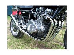 MARVING-RACING-4-1 Auspuffanlage aus verchromtem Stahl, für alle Z 1000 A ohne TÜV-Gutachten!