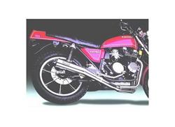 KERKER Meg Series, 4-1 Auspuffanlage aus verchromtem Stahl, für Z 1, Z 900 A4, Z 1000 A/MKII/Z1R `72-`79, ohne TÜV-Gutachten! KERKER Meg Series, 4-1 Auspuffanlage aus verchromtem Stahl, für Z 1, Z 900 A4, Z 1000 A/MKII/Z1R `72-`79, ohne TÜV-Gutachten!