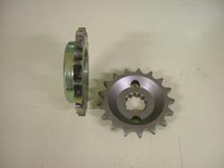 10mm Offset-Ritzel Z17/530 für alle CB 500 Four, CB 550 F1, F2, K3, CB 750 Four K0-K6, F1
