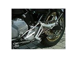 TAROZZI-zurückverlegte Sport-Fußrastenanlage mit TÜV-Gutachten für alle HONDA CBX 550 F