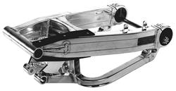 K&J-Aluminium-Superbikeschwinge mit Unterzug, für alle CB 900 F (SC01/09) und CB 1100 F/R `79-`82, Reifenbreite max. 180mm