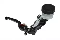 BRAKING Radial-Bremspumpe, 16mm inkl. schwarzem klappbarem Hebel und Ausgleichsbehälter BRAKING Radial-Bremspumpe, 16mm inkl. schwarzem klappbarem Hebel und Ausgleichsbehälter