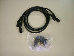 DYNA-Zündkabel, Satz für 4 Zylinder, 7mm, schwarz, Graphit-Kern