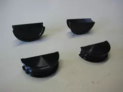 4er-Satz Alu-Nockenwellenhalbmonde MADE IN JAPAN, gefräst, schwarz eloxiert, für alle Z 1, Z 900 A4, Z 1000 A/Z1R/MKII/ST `72-`79 4er-Satz Alu-Nockenwellenhalbmonde MADE IN JAPAN, gefräst, schwarz eloxiert, für alle Z 1, Z 900 A4, Z 1000 A/Z1R/MKII/ST `72-`79