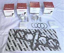 810ccm WISECO BIG BORE-Kolbensatz, 69mm/10.25:1 für Z 750 E, GPZ 750 UT, ZR 750 Zephyr, ZR 7