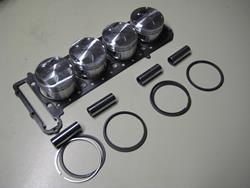 972ccm WISECO BIG BORE-Kolbensatz, 75mm Bohrung, 11:1 Verdichtung für GPZ 900 R `85-`87